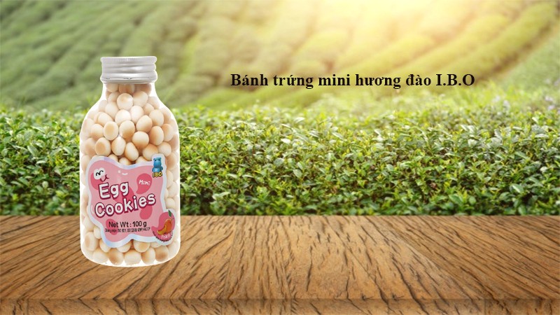 Bánh trứng I.B.O: ngon, bổ, bé thích mê!