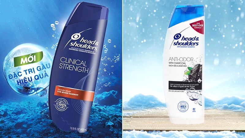 Dầu gội Head & Shoulders: Mỹ vs. Việt Nam