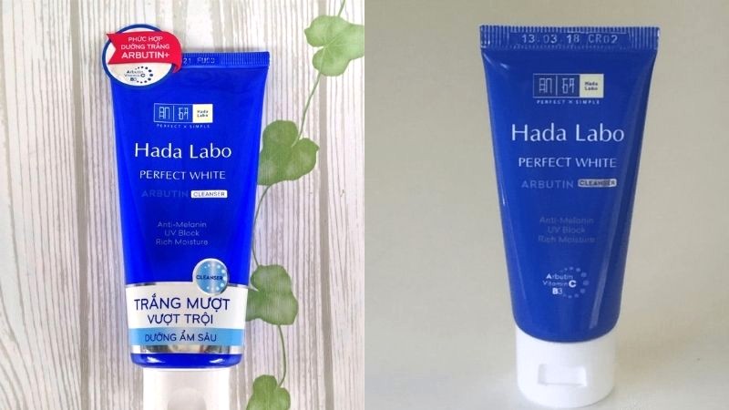 Sữa rửa mặt Hada Labo Perfect White Arbutin