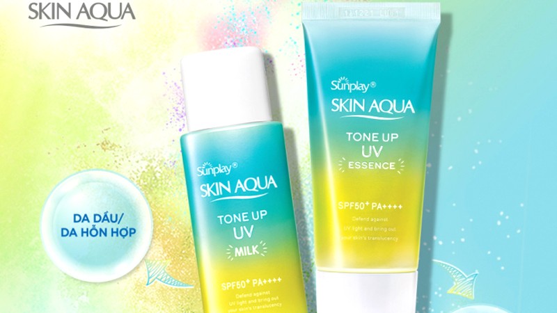 Kem chống nắng Sunplay Skin Aqua Tone Up