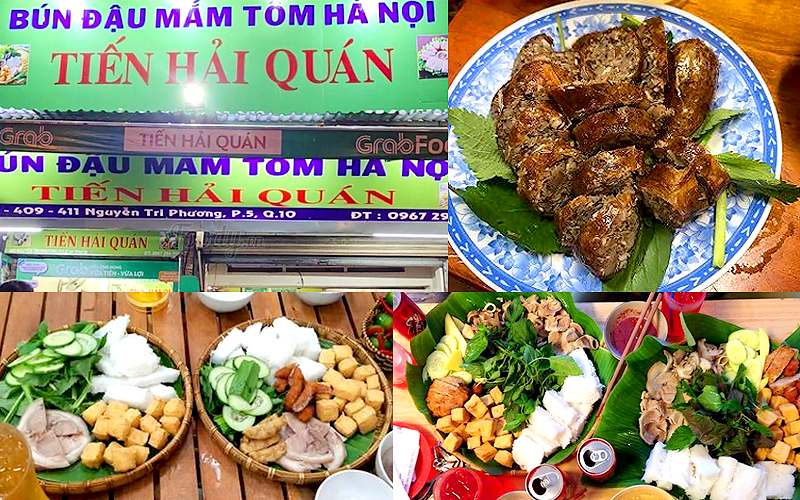 Bún đậu mắm tôm - Tiến Hải Quán