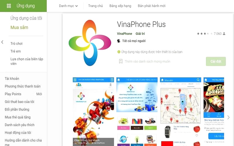 Kiểm tra thông tin trên app nhà mạng.