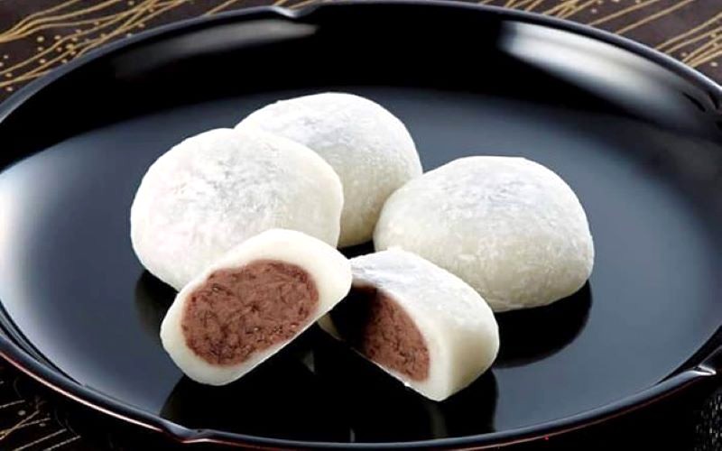 Bánh mochi nhân đậu đỏ