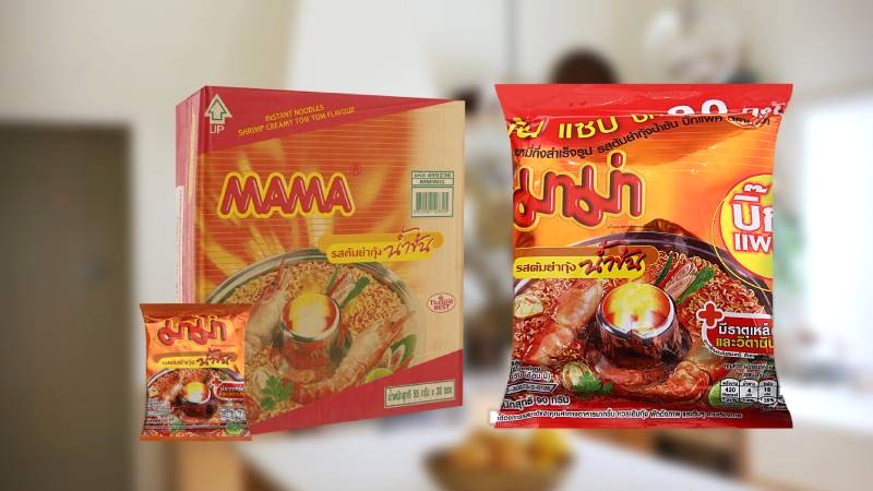 Mì Mama hương sốt kem Tom Yum