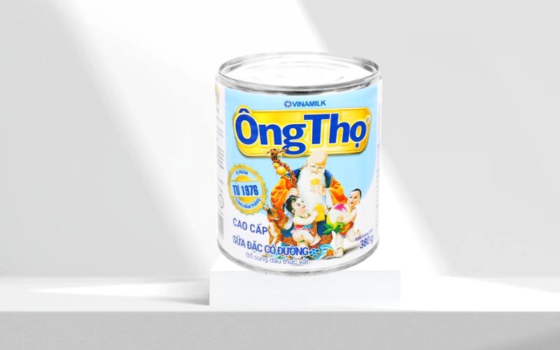 Sữa Ông Thọ Trắng lon 380g