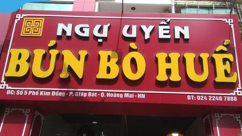 Bún bò Huế Ngự Uyển