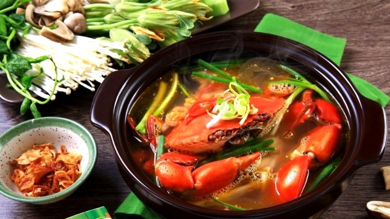 Canh chua cua biển