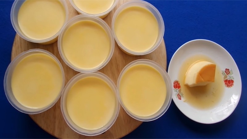 Bánh flan ngon, đơn giản, không cần lò nướng