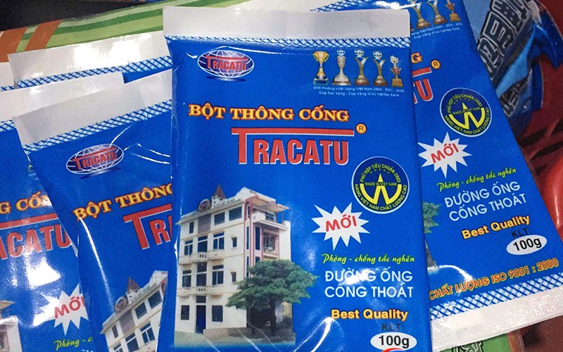 Bột thông cống Tracatu