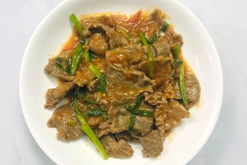 thịt bò sốt chua ngọt