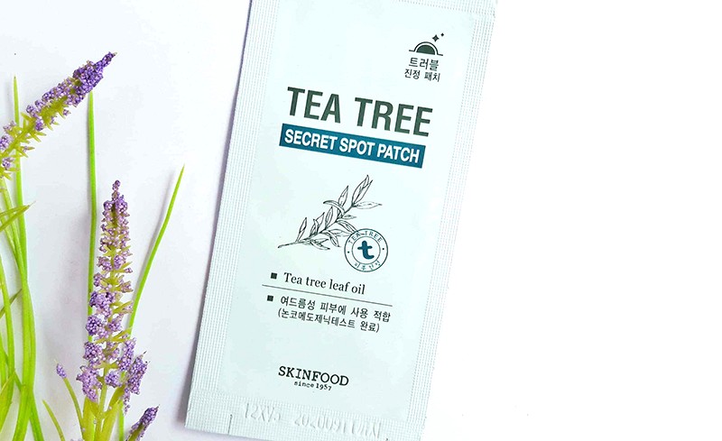 Miếng dán trị mụn Skinfood Tea Tree