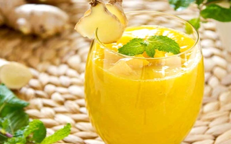 Detox xoài và gừng