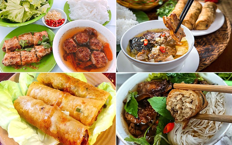 Bún chả phố Hàng Quạt