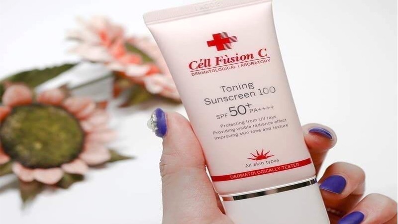 Kem chống nắng Céll Fùsion C Toning 100ml