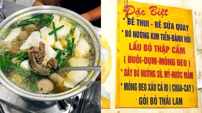 Lẩu Bò Sìl Mỳ