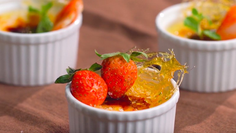 Cream Brulee siêu đơn giản, thơm ngon tại nhà!