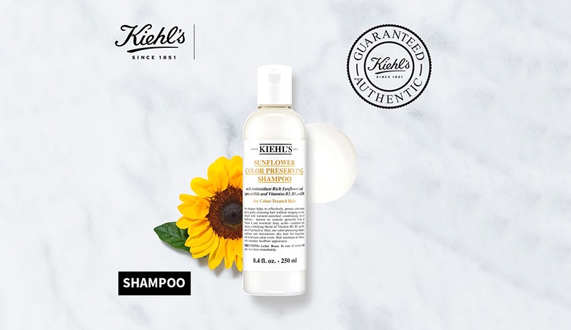 Dầu gội giữ màu Kiehl's Hoa hướng dương