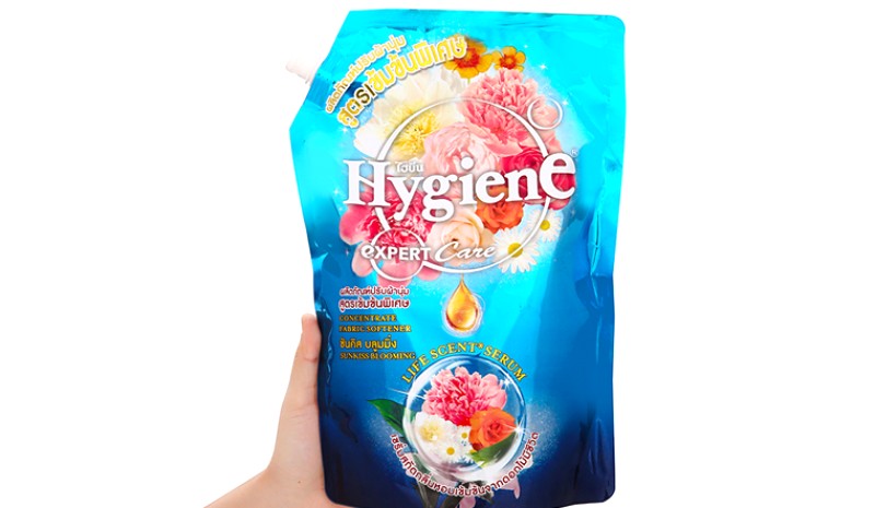 Nước xả vải Hygiene Expert xanh