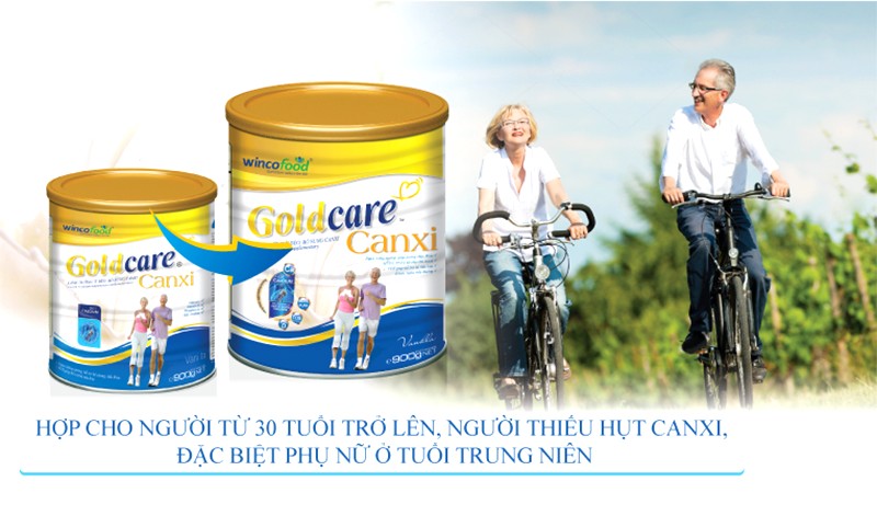 Sữa bột Wincofood Goldcare Canxi