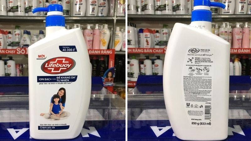 Sữa tắm Lifebuoy xanh dương đậm