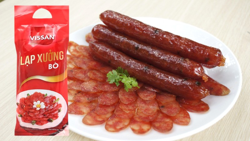 Lạp xưởng bò Vissan