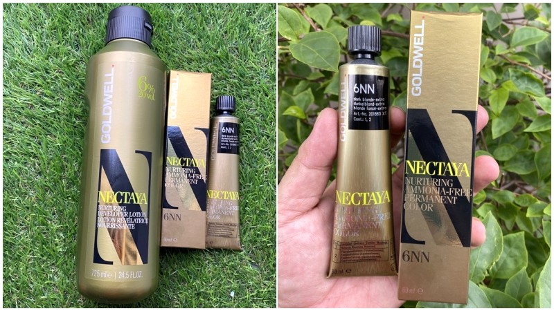 Nhuộm tóc Goldwell Nectaya không amoniac