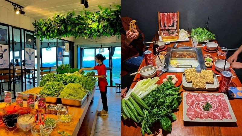 Buffet Rau LAGIM Đà Lạt