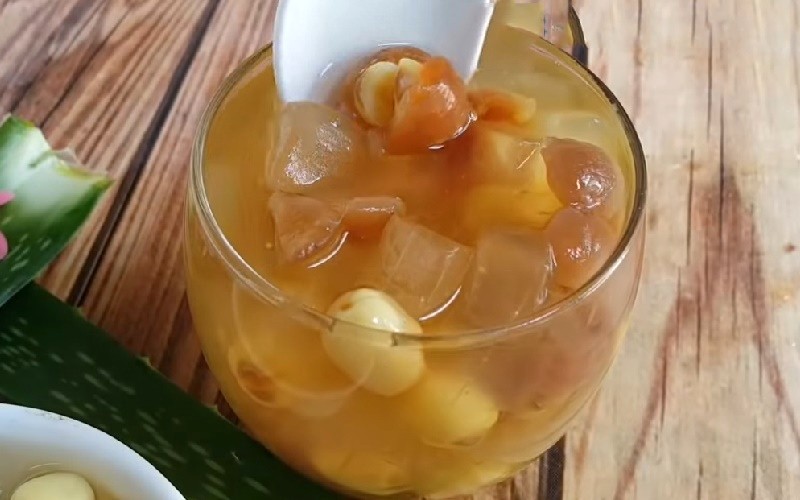 Chè nha đam hạt sen