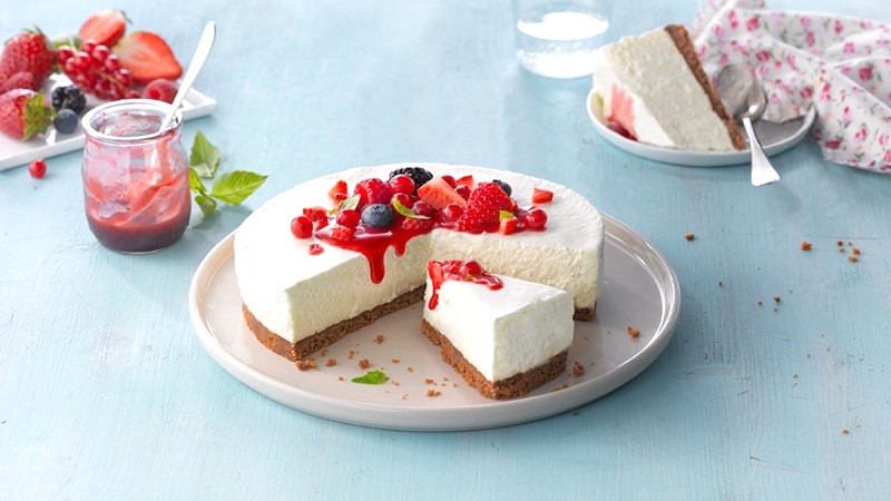 Cheesecake là món tráng miệng của Hy Lạp.