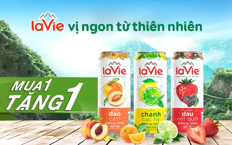 Lavie thiên nhiên, mua 1 tặng 1!