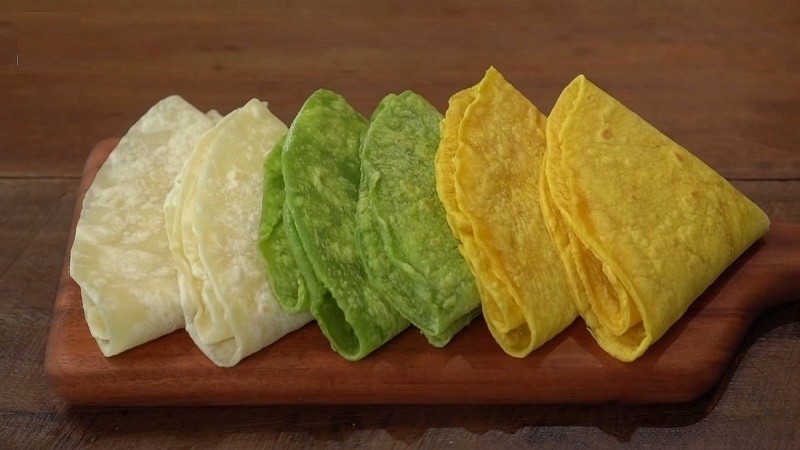 Tortilla: Món ăn Mexico.