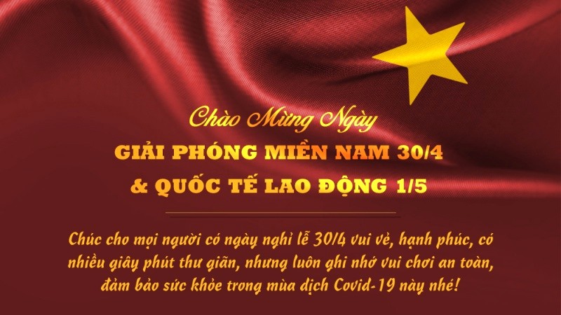 Chúc mọi người nghỉ lễ vui vẻ!