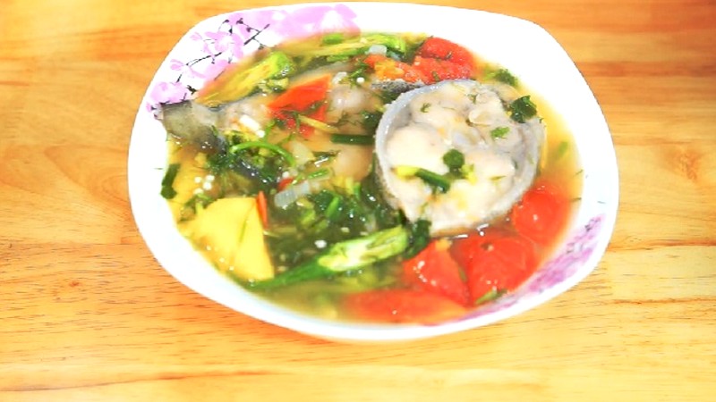 Canh chua cá bớp