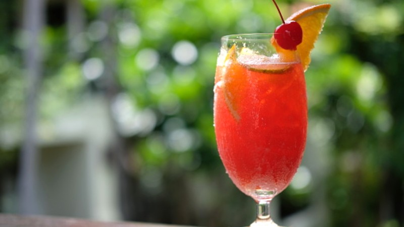 Fruit punch Mocktail