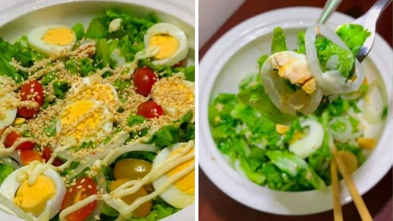 Salad dầu giấm hấp dẫn