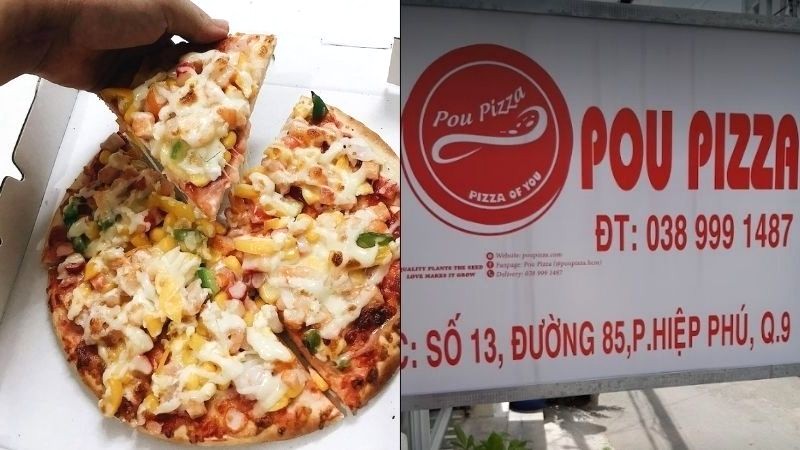 Pizza ngon, giá phải chăng.