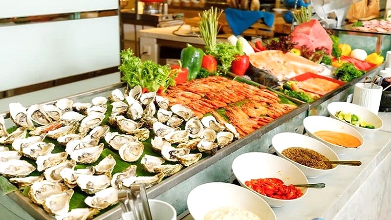 Buffet nhà hàng Vinpearl Nha Trang