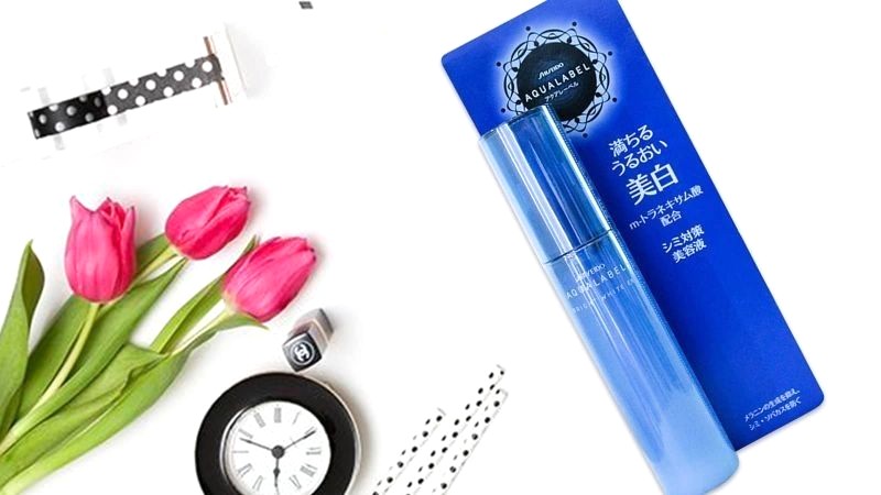 Serum Shiseido Aqualabel Bright White EX, chống lão hóa, dưỡng trắng da.