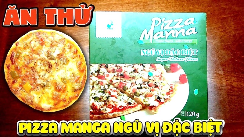 Pizza Manna ngũ vị đặc biệt