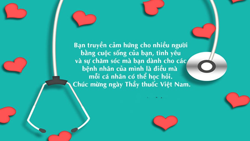 Chúc mừng ngày Thầy thuốc Việt Nam 2024!