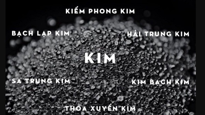 Mệnh Kim: Tính cách mạnh mẽ.