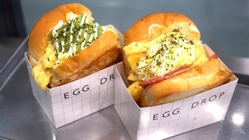 Sandwich trứng Egg Drop