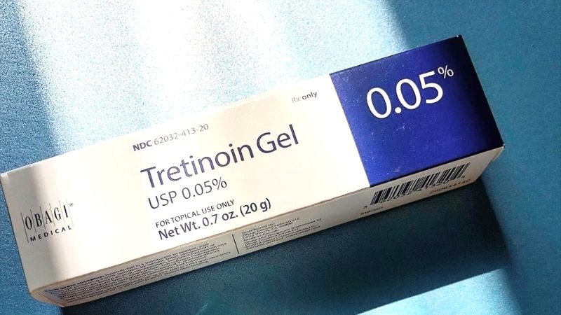 Tretinoin nồng độ 0.05%