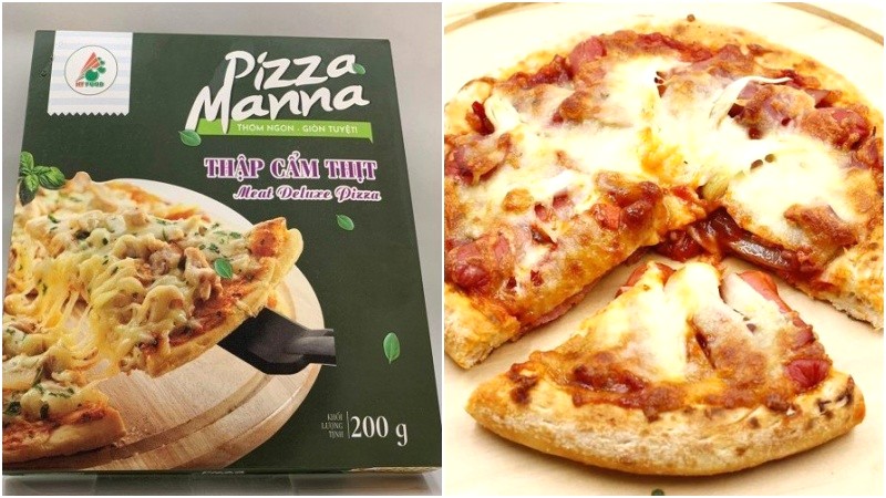 Pizza Manna thập cẩm thịt