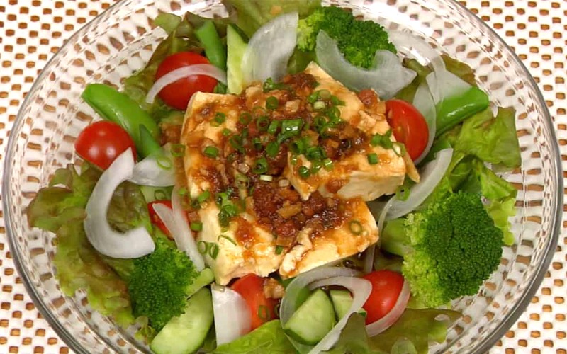 Salad đậu phụ