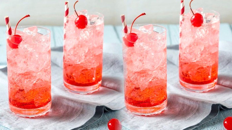 Shirley temple mocktail