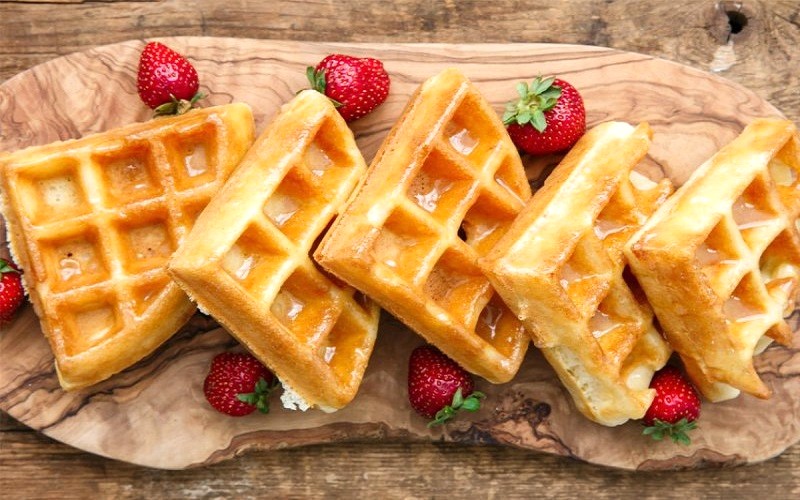 Bánh waffle có bao nhiêu calo?