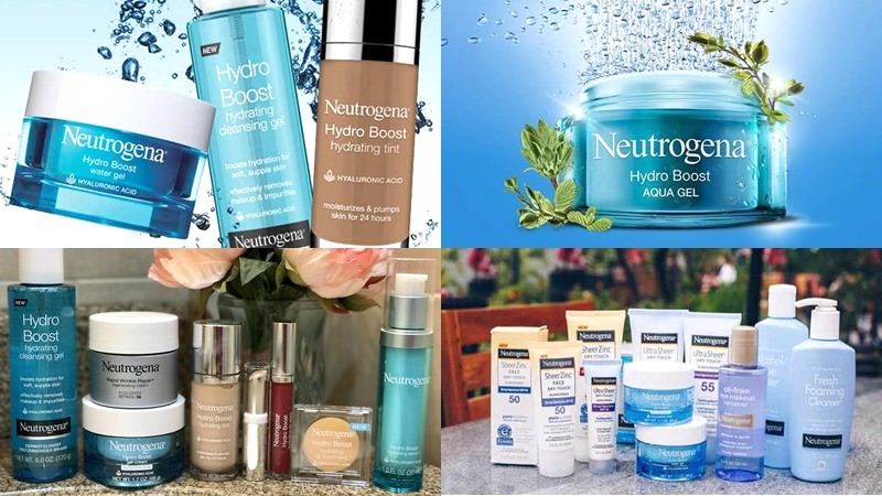 Neutrogena: Dòng sản phẩm được yêu thích.