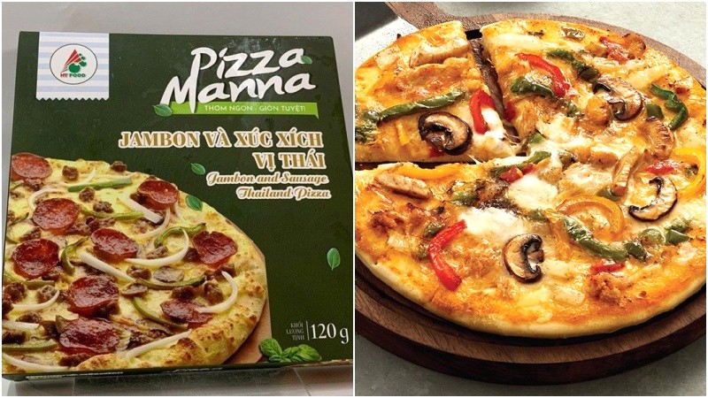 Pizza Manna Jambon & xúc xích