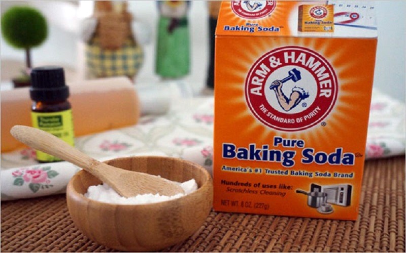 Dùng baking soda để khử mùi